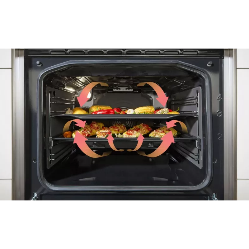 Fogão Gorenje GECS6C70XC fogão de encastrar placa elétrica aço inoxidável