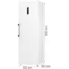 Congelador Gorenje FN619EAW6 aparelho de instalação livre 280 L branco
