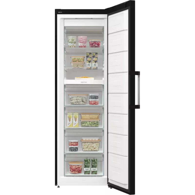Gorenje G600 frigorífico FN619EABK6 H247B, 280 L, 12,6 kg/24h, SN-N, sistema No Frost, E, preto