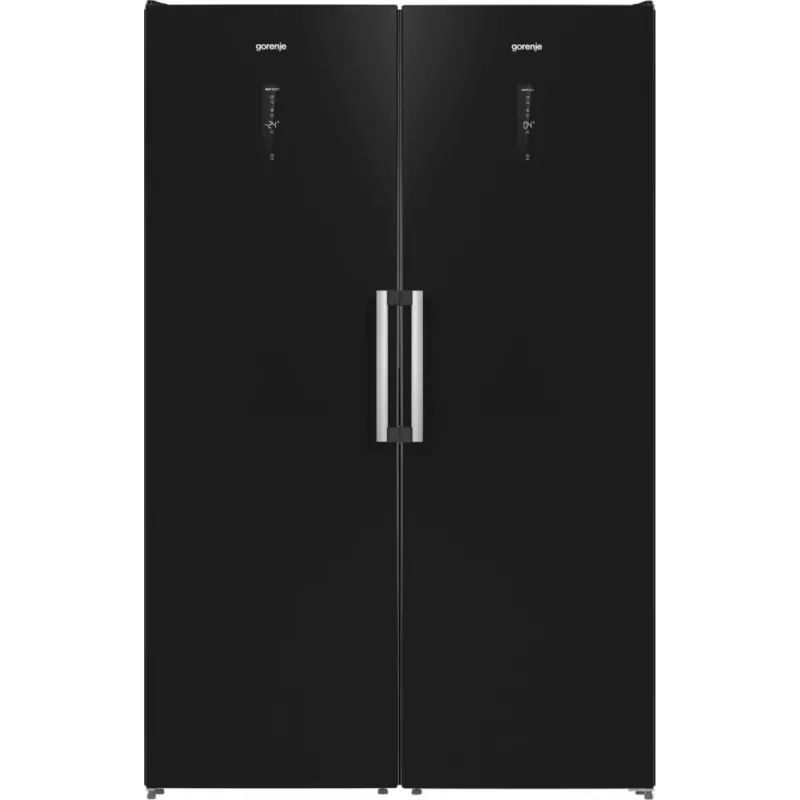 Gorenje G600 frigorífico FN619EABK6 H247B, 280 L, 12,6 kg/24h, SN-N, sistema No Frost, E, preto