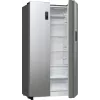 Gorenje Side by side NRR9185DAXLWD BK065B, instalação livre, porta americana, cinzento, LED, na porta, R600a