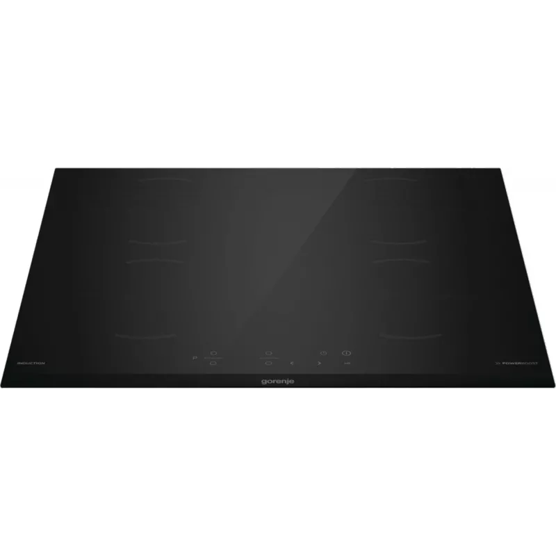 Placa de indução Gorenje GI6401BCE RAL9017, preto, encastrar, 59,5 cm, placa de indução, vitrocerâmica, 4 zona(s)