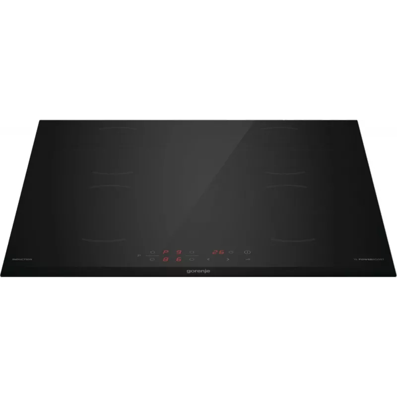 Placa de indução Gorenje GI6401BCE RAL9017, preto, encastrar, 59,5 cm, placa de indução, vitrocerâmica, 4 zona(s)