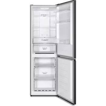 Combinado frigorífico-congelador Gorenje NRK619CABXL4, 304 L, 6 kg/24h, classe C, compartimento zona fresca, preto