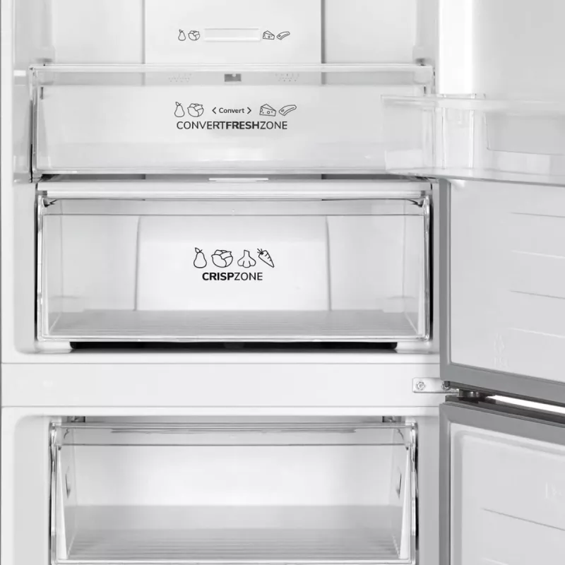 Combinado frigorífico-congelador Gorenje NRK619CABXL4, 304 L, 6 kg/24h, classe C, compartimento zona fresca, preto
