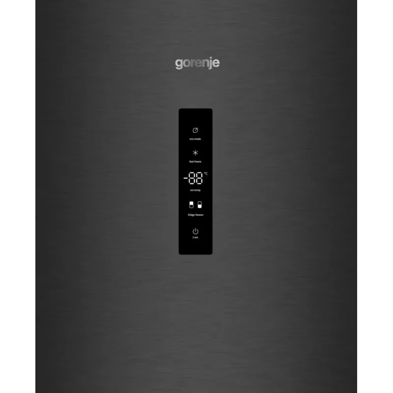 Combinado frigorífico-congelador Gorenje NRK619CABXL4, 304 L, 6 kg/24h, classe C, compartimento zona fresca, preto