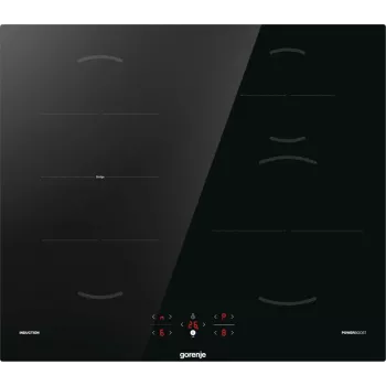 Placa de indução Gorenje GI6421BSC, preto, encastrar, 59,5 cm, placa de indução, vitrocerâmica, 4 zona(s)