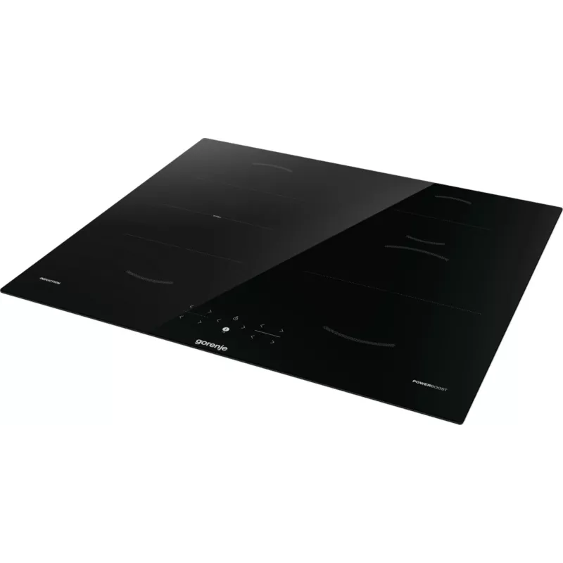 Placa de indução Gorenje GI6421BSC, preto, encastrar, 59,5 cm, placa de indução, vitrocerâmica, 4 zona(s)