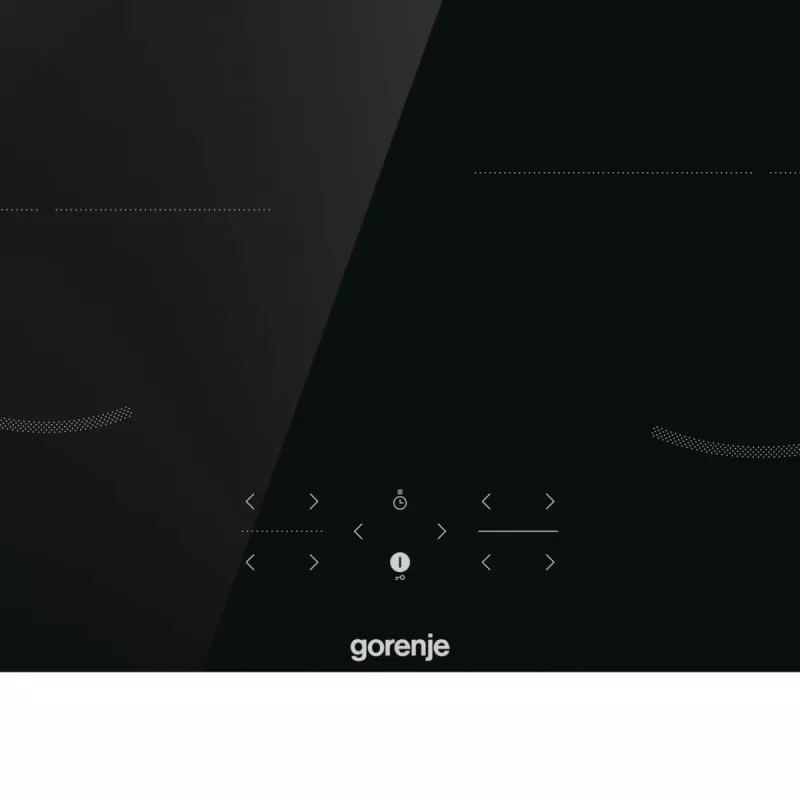 Placa de indução Gorenje GI6421BSC, preto, encastrar, 59,5 cm, placa de indução, vitrocerâmica, 4 zona(s)