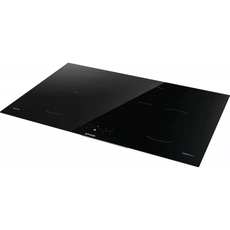 Placa de indução Gorenje GI8421BSC, preto, encastrar, 80 cm, placa de indução, vitrocerâmica, 4 zona(s)