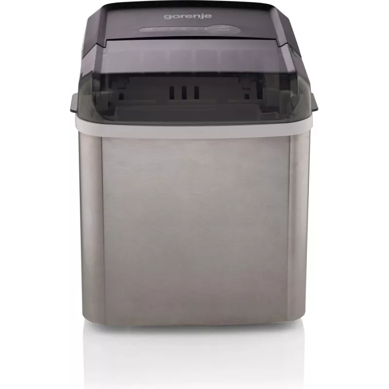 Máquina de gelo portátil Gorenje IMD1200SB 12 kg/24h aço inoxidável
