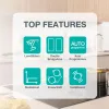 Placa de indução Gorenje GI6443BSCWF, preto, encastrar, 60 cm, placa de indução, vitrocerâmica, 4 zona(s)