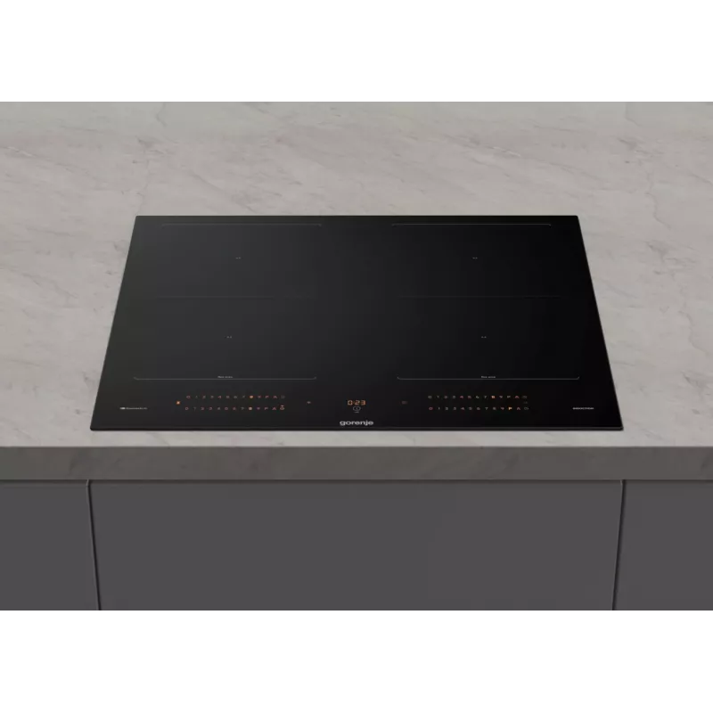 Placa de indução Gorenje GI6443BSCWF, preto, encastrar, 60 cm, placa de indução, vitrocerâmica, 4 zona(s)