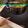 Placa de indução Gorenje GI6443BSCWF, preto, encastrar, 60 cm, placa de indução, vitrocerâmica, 4 zona(s)
