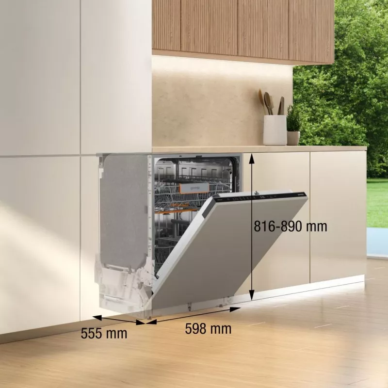 Máquina de lavar louça totalmente integrada Gorenje GV642C65 14 conjuntos
