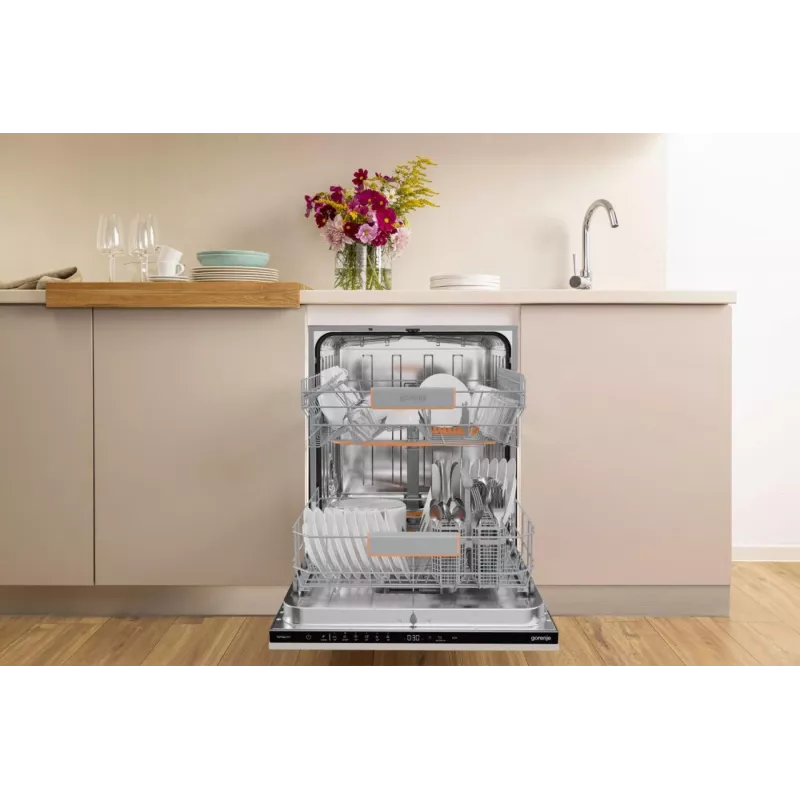 Máquina de lavar louça totalmente integrada Gorenje GV642C65 14 conjuntos