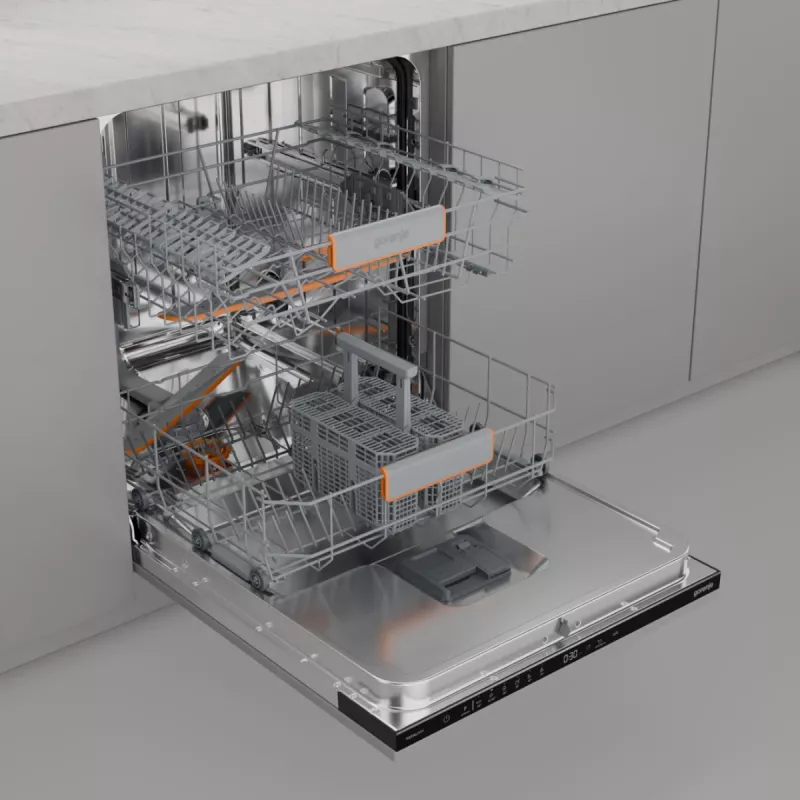 Máquina de lavar louça totalmente integrada Gorenje GV642C65 14 conjuntos