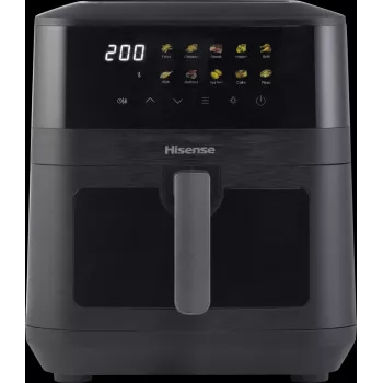 Fritadeira de ar quente Hisense HAF2100DCD individual 7,7 L 2100 W preto