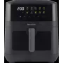 Fritadeira de ar quente Hisense HAF2100DCD individual 7,7 L 2100 W preto
