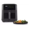 Fritadeira de ar quente Hisense HAF2100DCD individual 7,7 L 2100 W preto