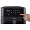 Fritadeira de ar quente Hisense HAF2100DCD individual 7,7 L 2100 W preto
