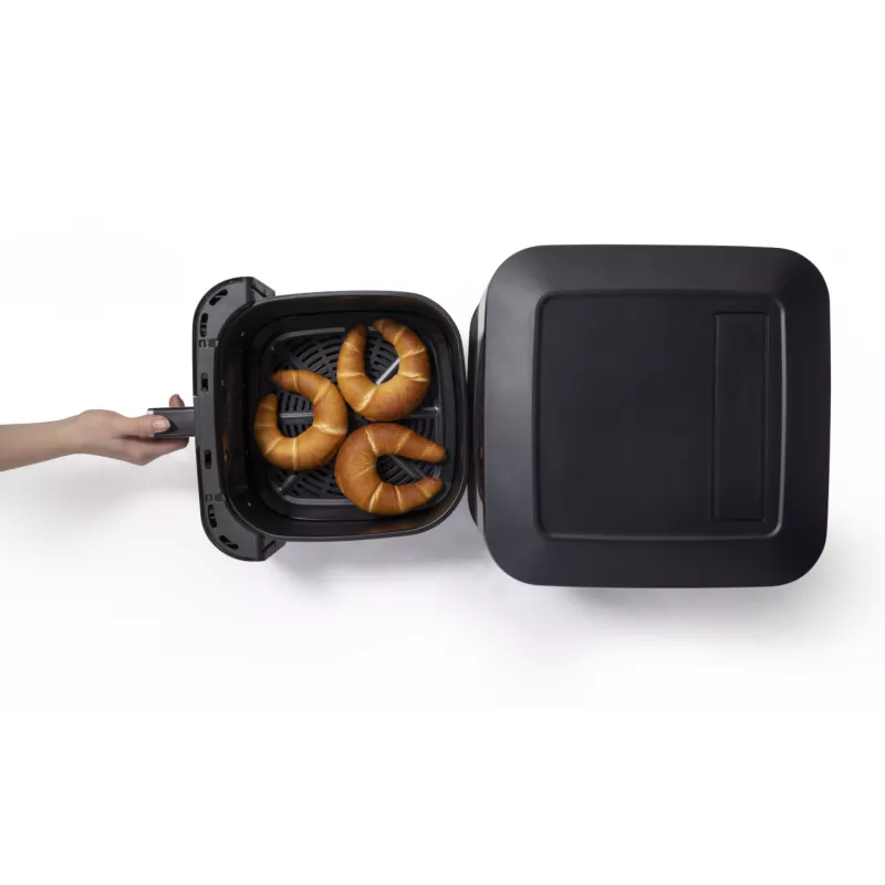 Fritadeira de ar quente Hisense HAF2100DCD individual 7,7 L 2100 W preto