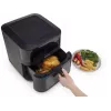 Fritadeira de ar quente Hisense HAF2100DCD individual 7,7 L 2100 W preto