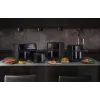 Fritadeira de ar quente Hisense HAF2100DCD individual 7,7 L 2100 W preto