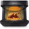Fritadeira de ar quente Hisense HAF2100DCD individual 7,7 L 2100 W preto