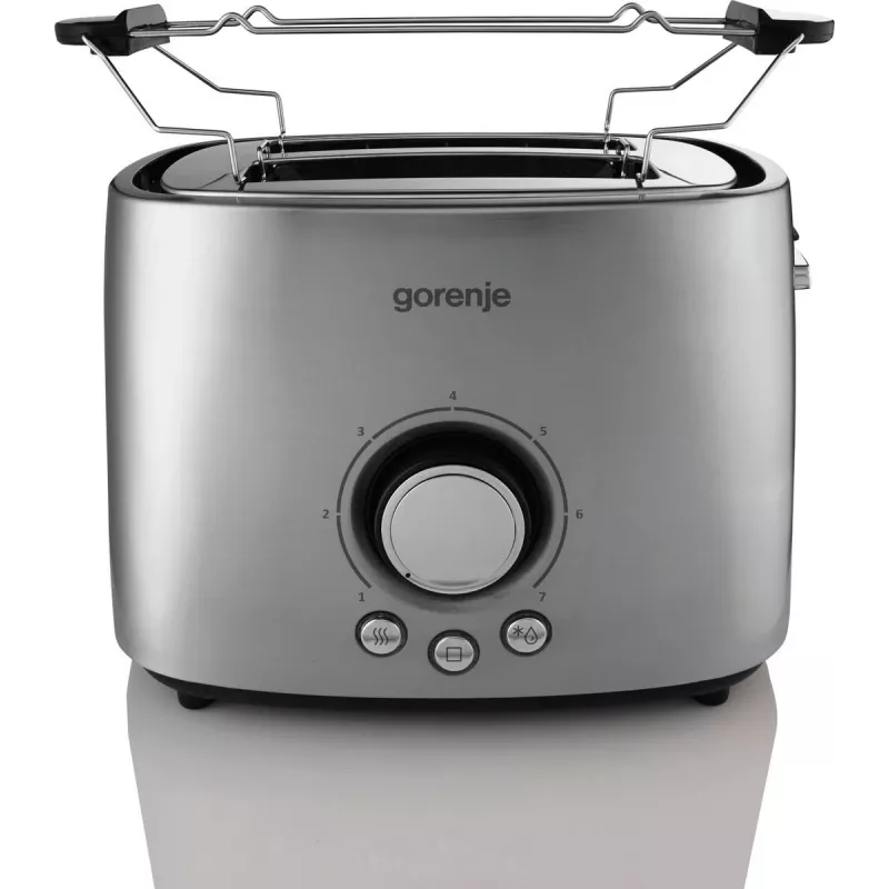 Gorenje T1000E 7 2 fatias 1000 W aço inoxidável