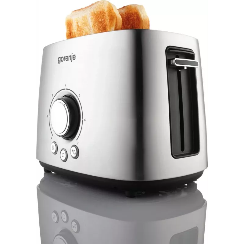 Gorenje T1000E 7 2 fatias 1000 W aço inoxidável