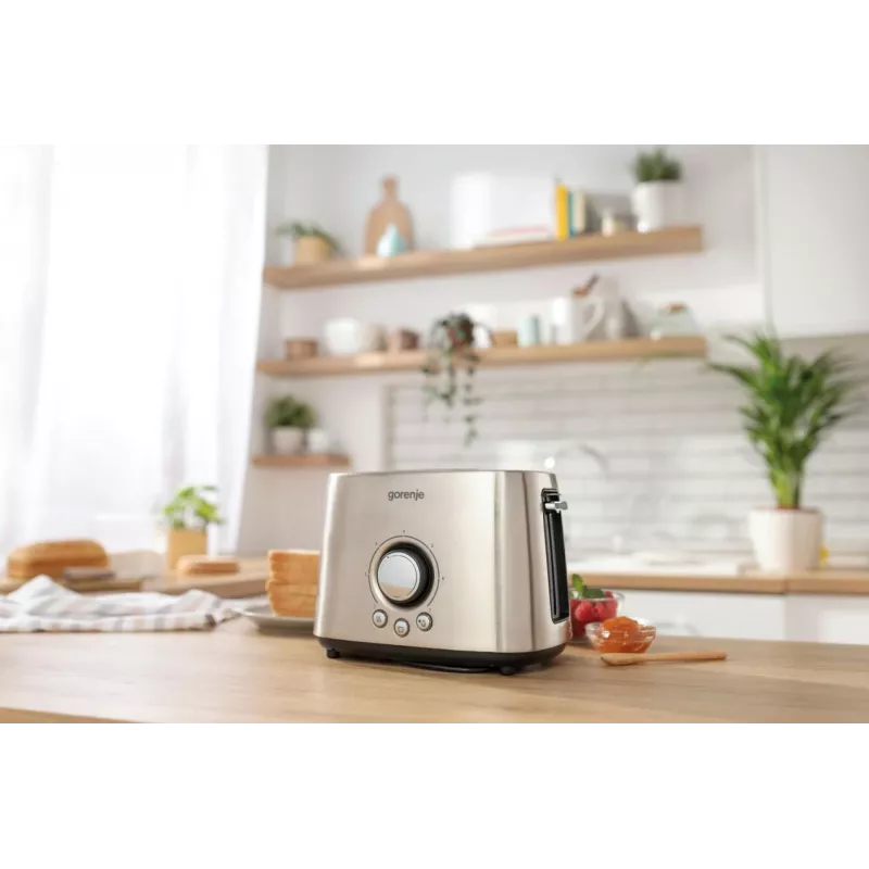 Gorenje T1000E 7 2 fatias 1000 W aço inoxidável