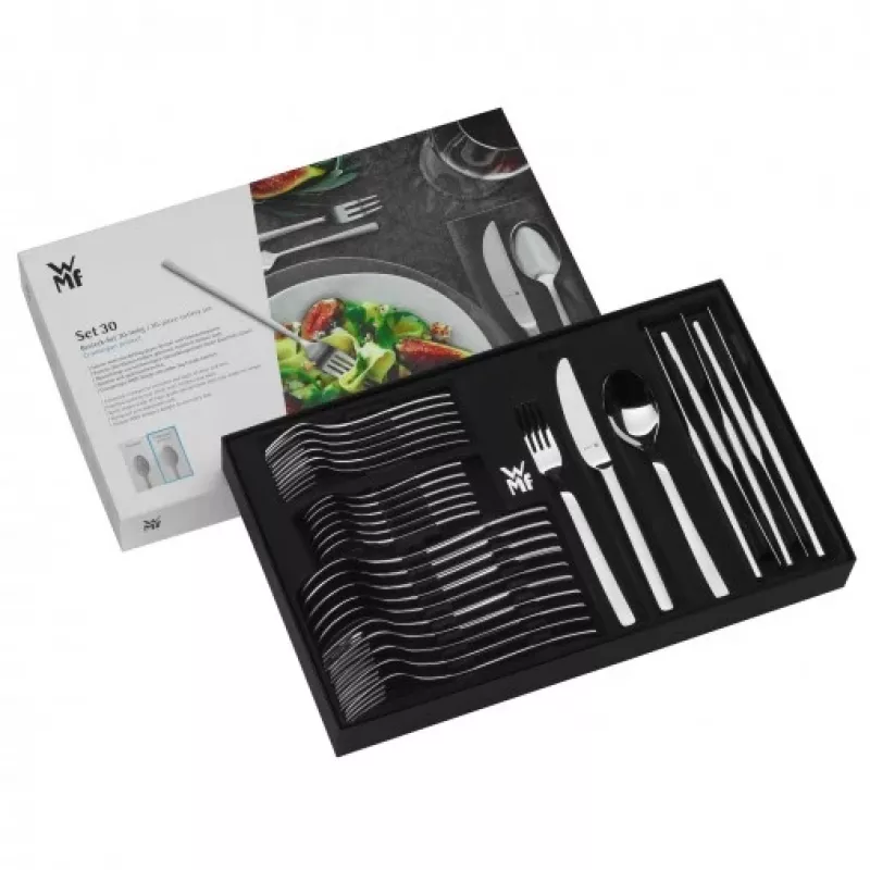 WMF 12619163 Conjunto de talheres 30 peças Aço inoxidável