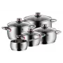 WMF Quality One 07.7455.6380 Conjunto de panelas 9 peças