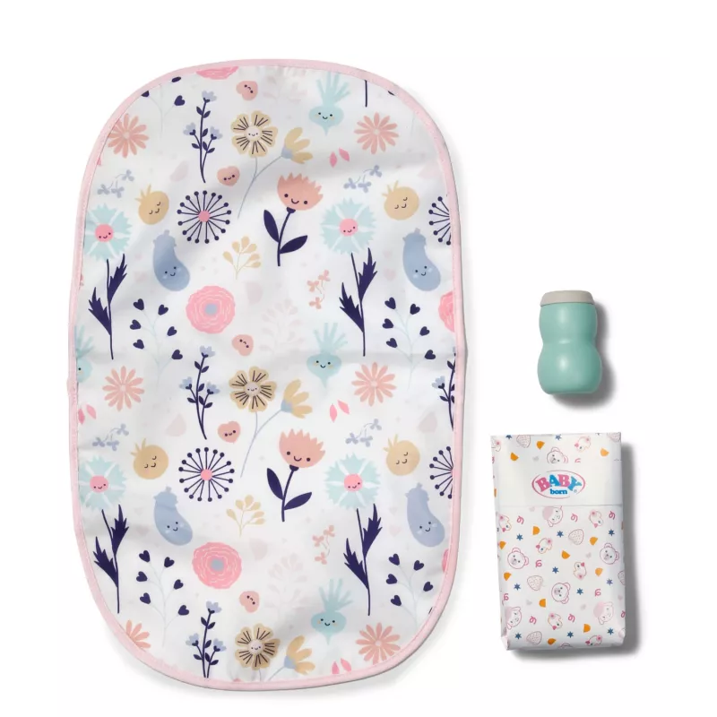 BABY born muda fraldas flor, muda fraldas para boneca