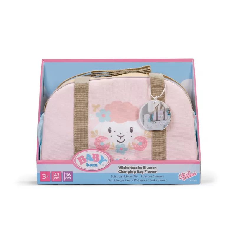 BABY born muda fraldas flor, muda fraldas para boneca