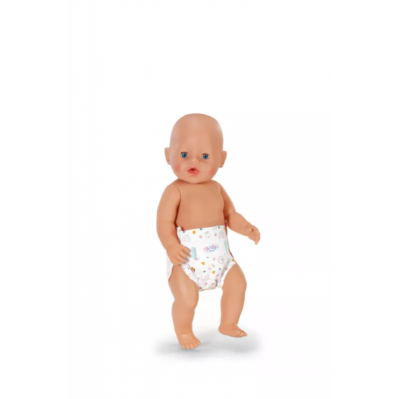 BABY born fraldas, pack de 5, fraldas para boneca, 3 anos
