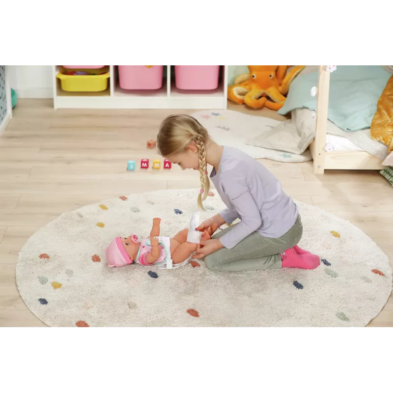 BABY born fraldas, pack de 5, fraldas para boneca, 3 anos