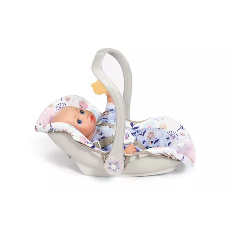 BABY born Comfort Seat Flower, cadeira auto para boneca
