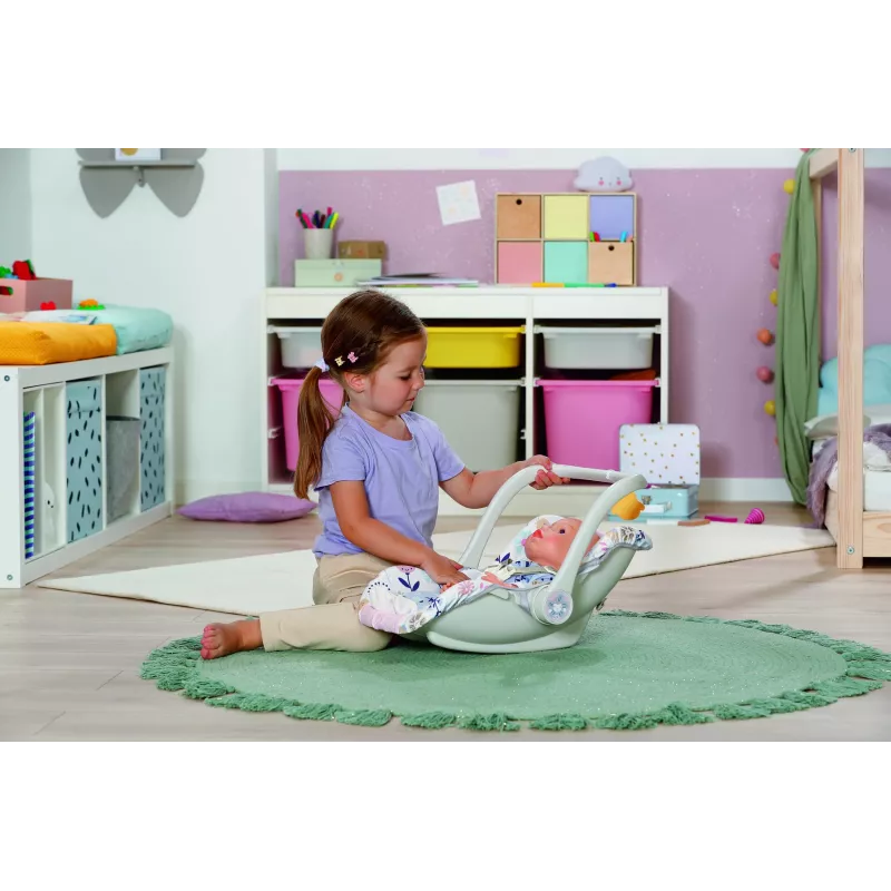BABY born Comfort Seat Flower, cadeira auto para boneca