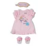 BABY born camisa de noite 43cm, roupa de dormir para boneca