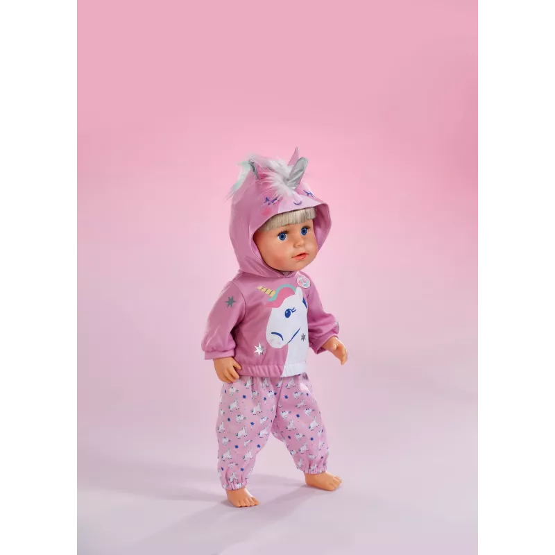 BABY born conjunto unicórnio 43cm, conjunto de roupa para boneca