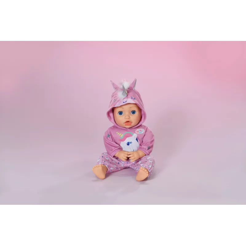 BABY born conjunto unicórnio 43cm, conjunto de roupa para boneca