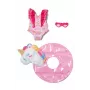 BABY born conjunto de banho unicórnio 43 cm, roupa de banho para boneca, 3 anos