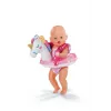 BABY born conjunto de banho unicórnio 43 cm, roupa de banho para boneca, 3 anos