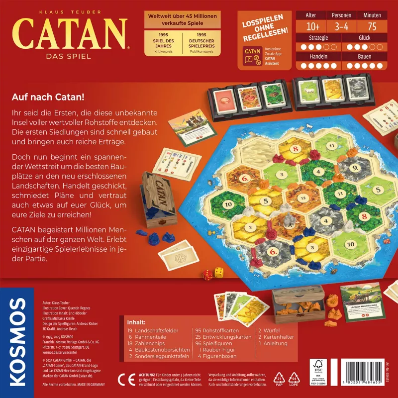 Kosmos 47856506 jogo de tabuleiro/cartas estratégia