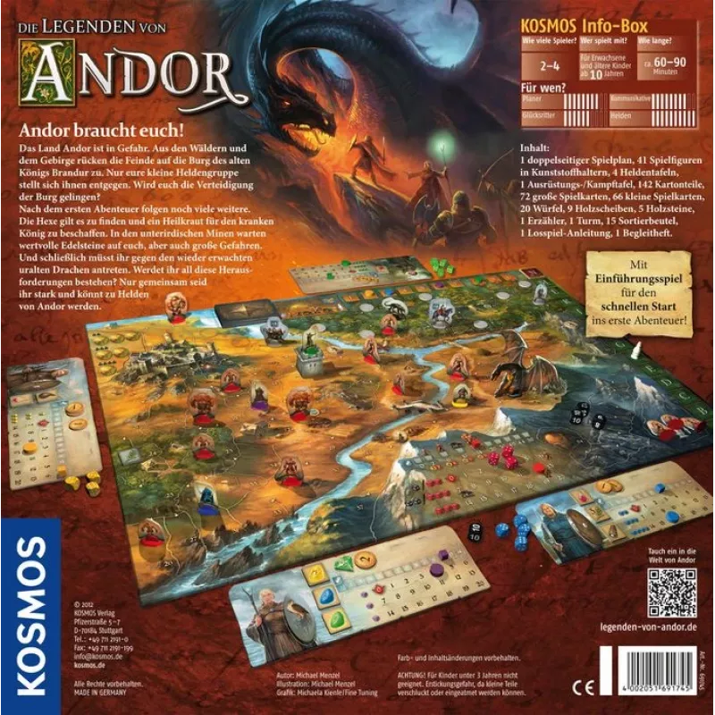 Kosmos 69174 jogo de tabuleiro/cartas jogo de tabuleiro jogo de interpretação