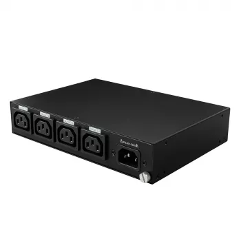 Lindy 32622 unidade de distribuição de energia (PDU) 4 saídas AC 1U preto