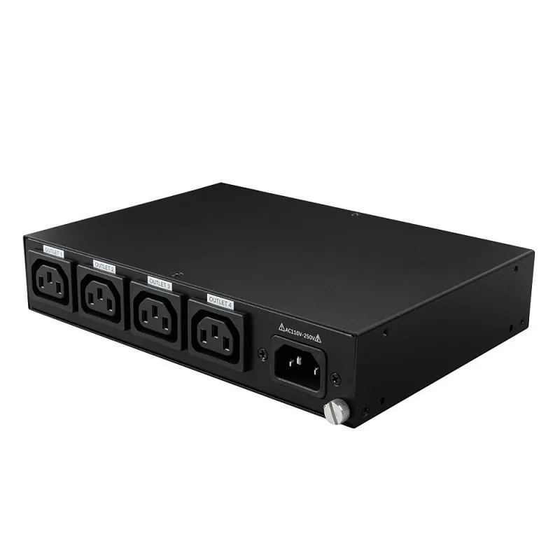 Lindy 32622 unidade de distribuição de energia (PDU) 4 saídas AC 1U preto