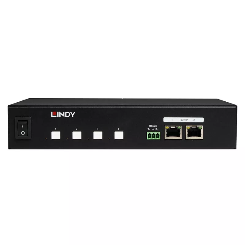 Lindy 32622 unidade de distribuição de energia (PDU) 4 saídas AC 1U preto